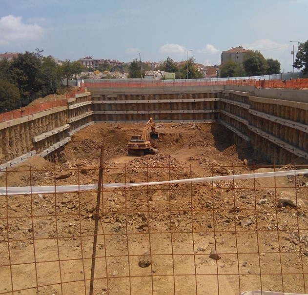 iksa projesi (fore kazık ankraj) iksa projesi fore kazık
